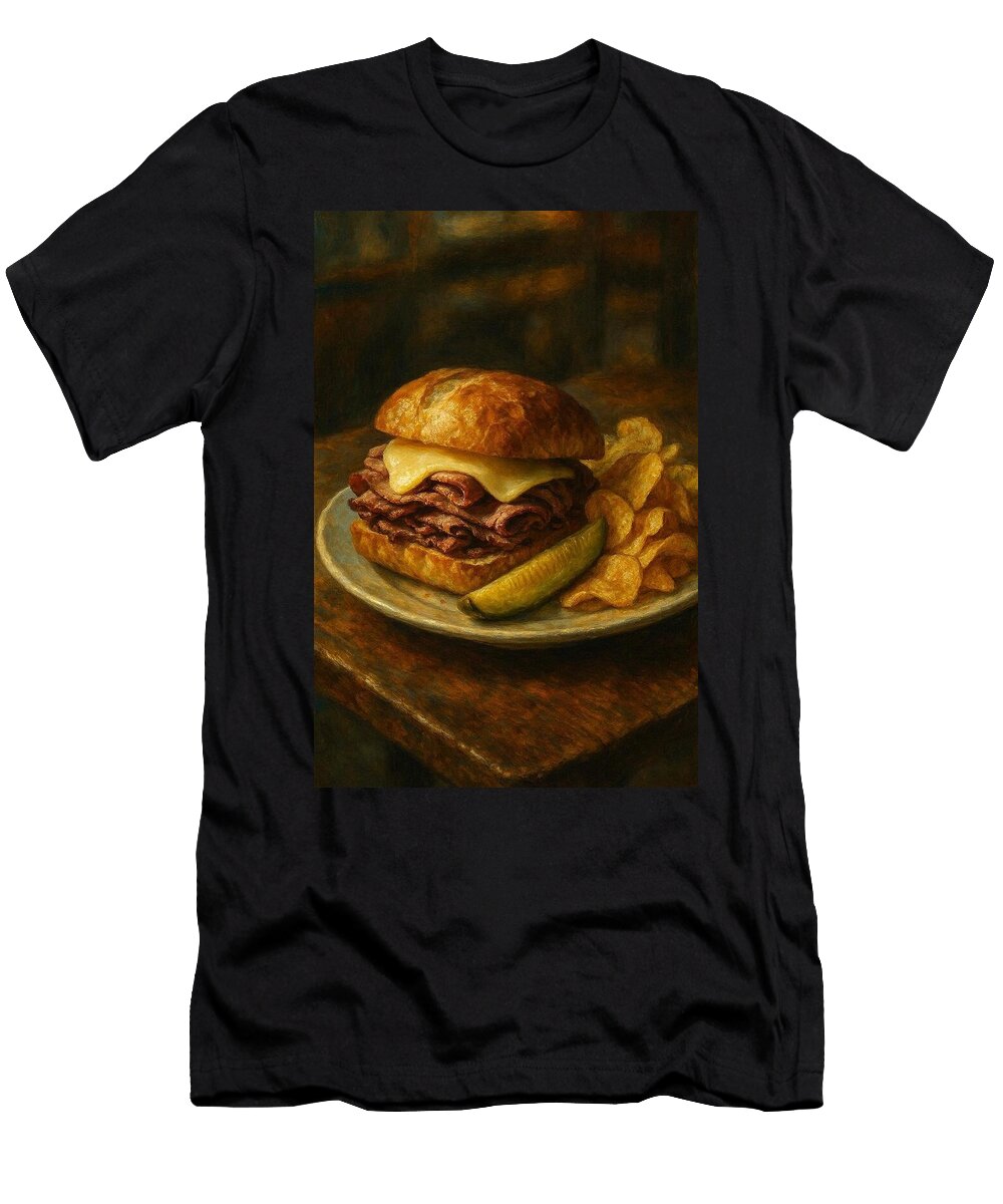 Mouthwatering Beef Sandwich James Spears T-Shirt