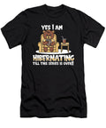 Movies Bear Programmes Tv Show Binge Watching Series Crazy Squirrel T-Shirt