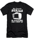 Movies Series Tv Programmes Show Binge Watching Crazy Squirrel T-Shirt