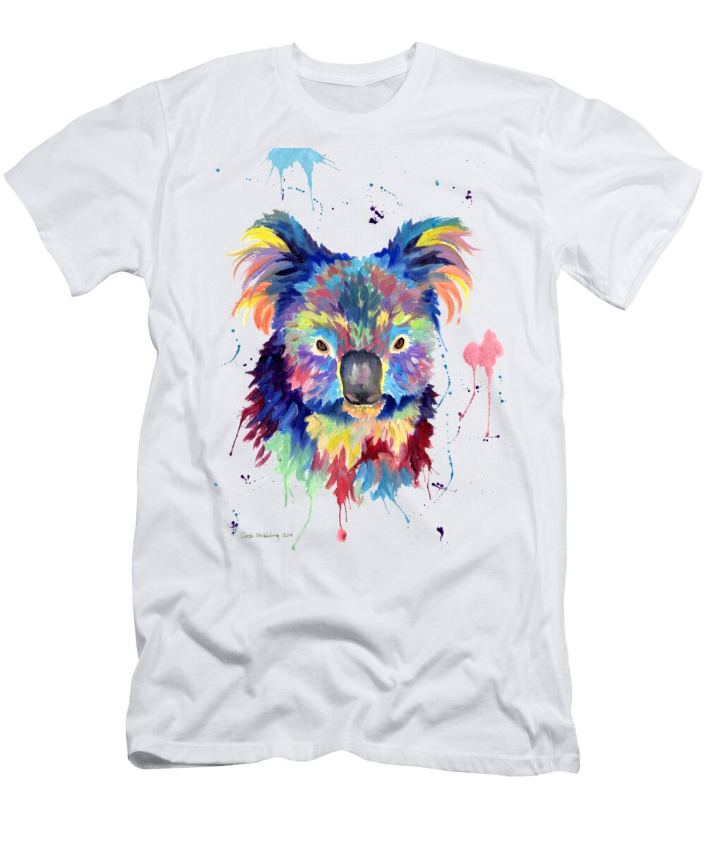Multicolor Koala Sarah Stribbling T-Shirt