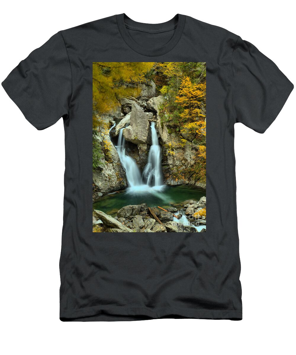 Multiple Streams At Bash Bish Falls Adam Jewell T-Shirt