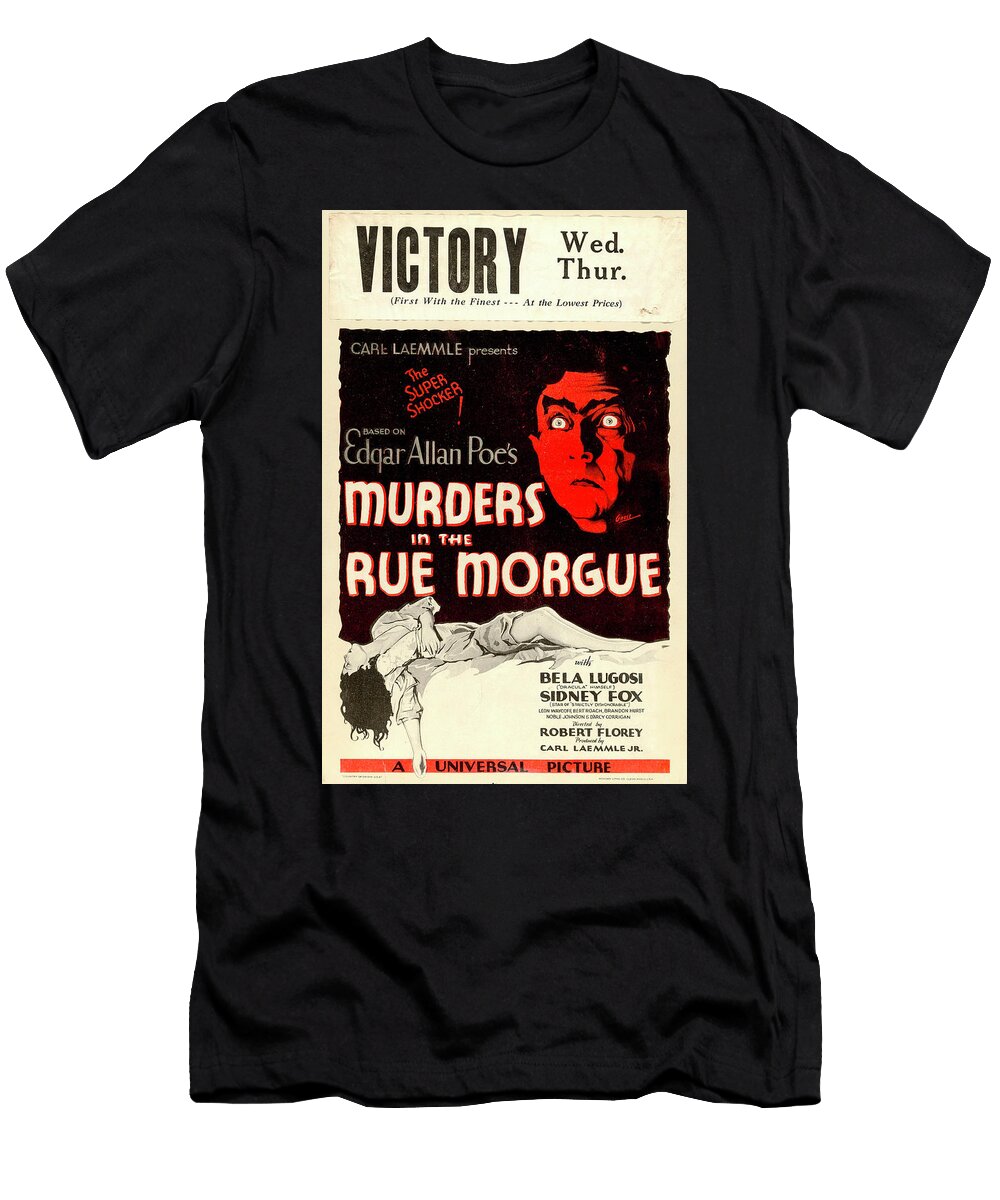 Murders in the Rue Morgue 1932 Original Movie Poster T-Shirt