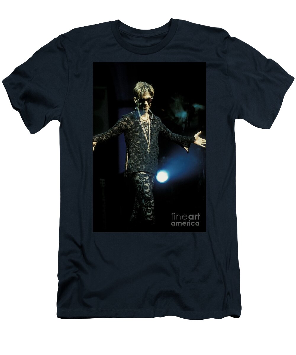 Musician Prince Front Row Photographs T-Shirt
