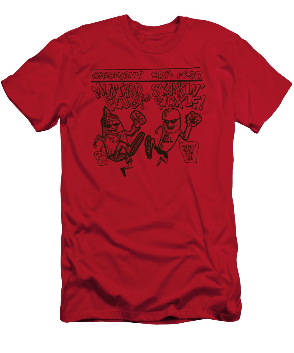 Mustard Plug and Skankin Pickle Live At Condiment Ska Fest Pamela Mcgraw T-Shirt