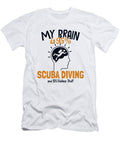 My Brain Is 95 Scuba Diving Technical Scuba Diver Graphics Lab T-Shirt