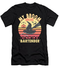 My Broom Broke Bartender Funny Halloween Me T-Shirt