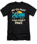 My Copilot Has Four Paws Truck Driver Dog Studi Alex T-Shirt