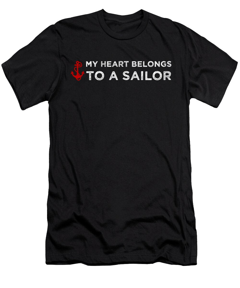 My Heart Belongs to a Sailor Kaylin Watchorn T-Shirt