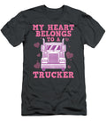 My Heart Belongs to a Trucker Anh Nguyen T-Shirt