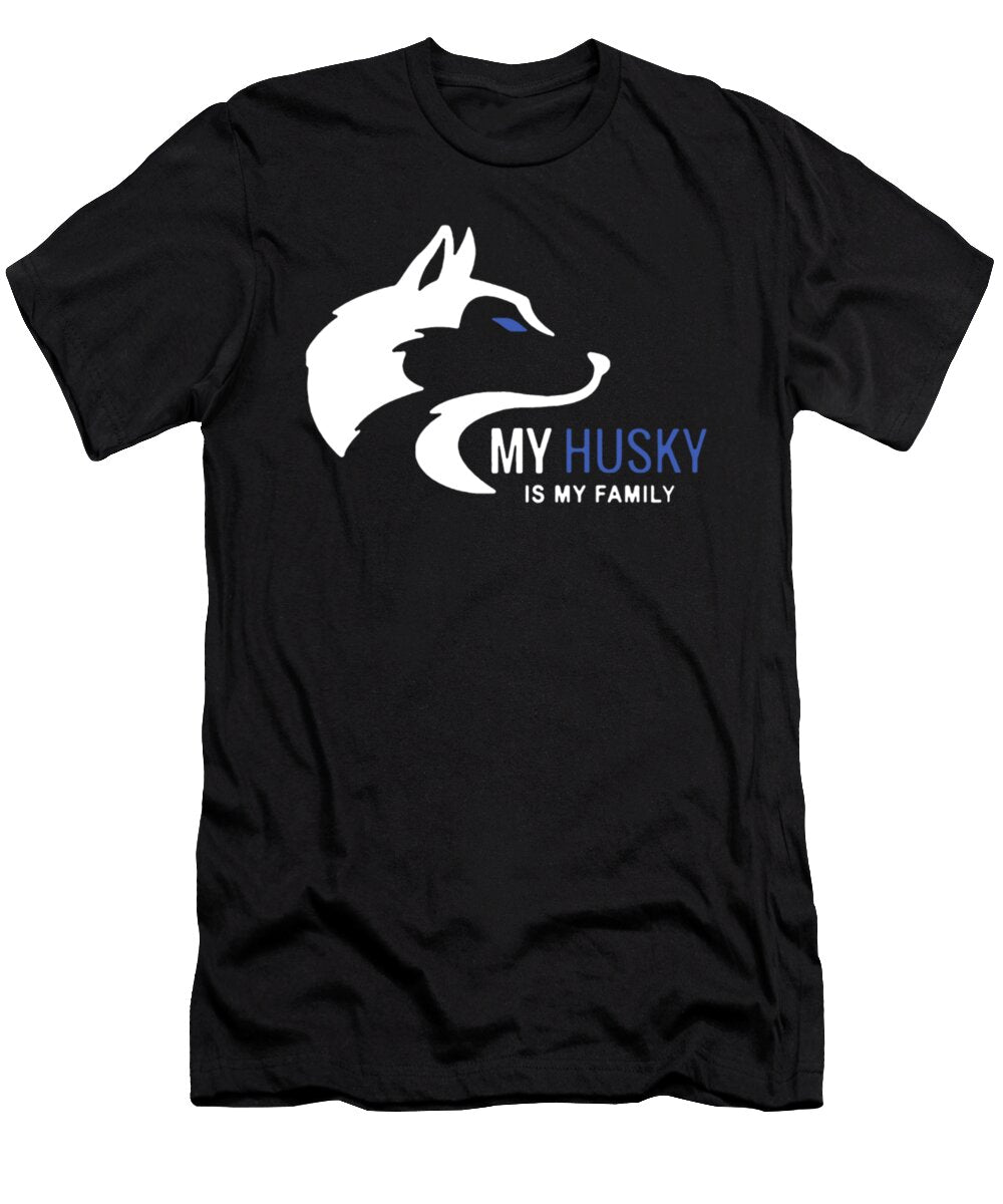 My Husky Is My Family Tinh Tran Le Thanh T-Shirt