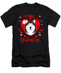 My Husky Is My Valentine I Husky Maximus Designs T-Shirt
