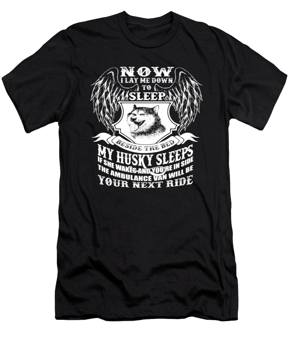 My Husky Sleeps Tinh Tran Le Thanh T-Shirt