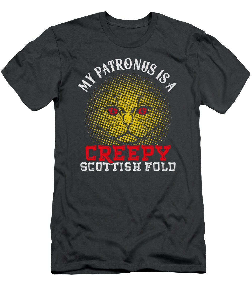 My Patronus Is a Creepy Scottish Fold Hung Duong Duy T-Shirt