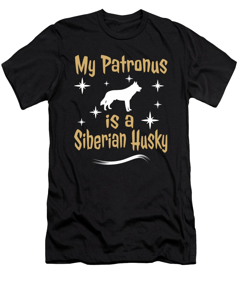 My Patronus Is a Siberian Husky Dog Dusan Vrdelja T-Shirt