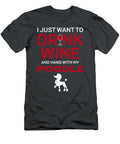 My Poodle and Drink Wine Job T-Shirt
