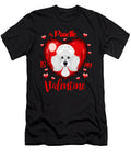 My Poodle Is My Valentine I Poodle Maximus Designs T-Shirt