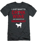 My Siberian Husky and Drink Wine Job T-Shirt