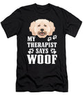 My Therapist Makes Woof Miniature Poodle Greenoptix T-Shirt