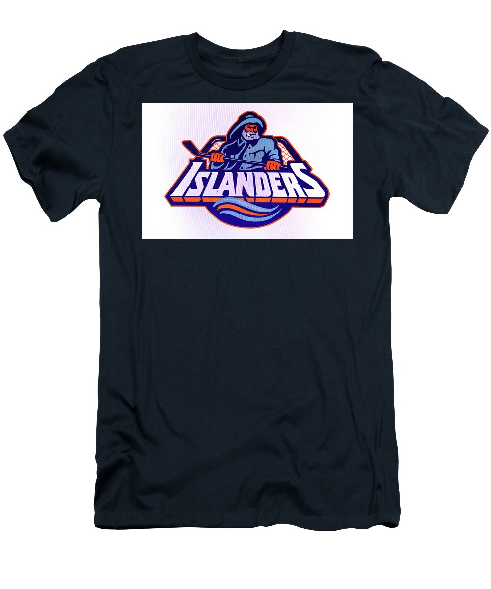 N Y Islanders Logo 2 Allen Beatty T-Shirt
