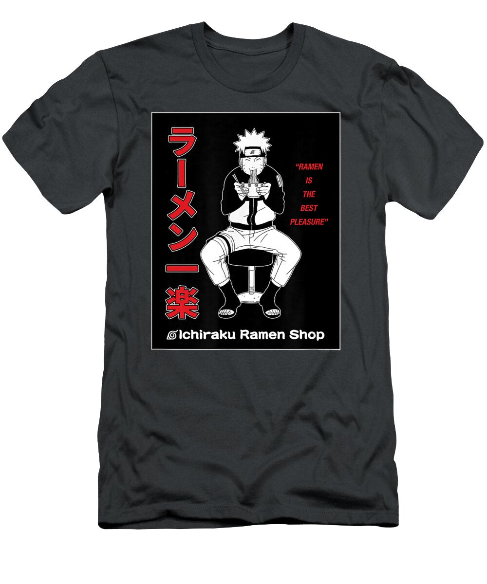 Naruto Shippuden Ichiraku Ramen Shop Best Pleasure Eilidz Mccau T-Shirt