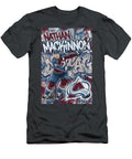 Nathan Mackinnon Graffiti Poster Hockey Player NHL Sampadart Gallery T-Shirt