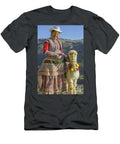 Native Peruvian Woman with Baby Alpaca Patricia Hofmeester T-Shirt