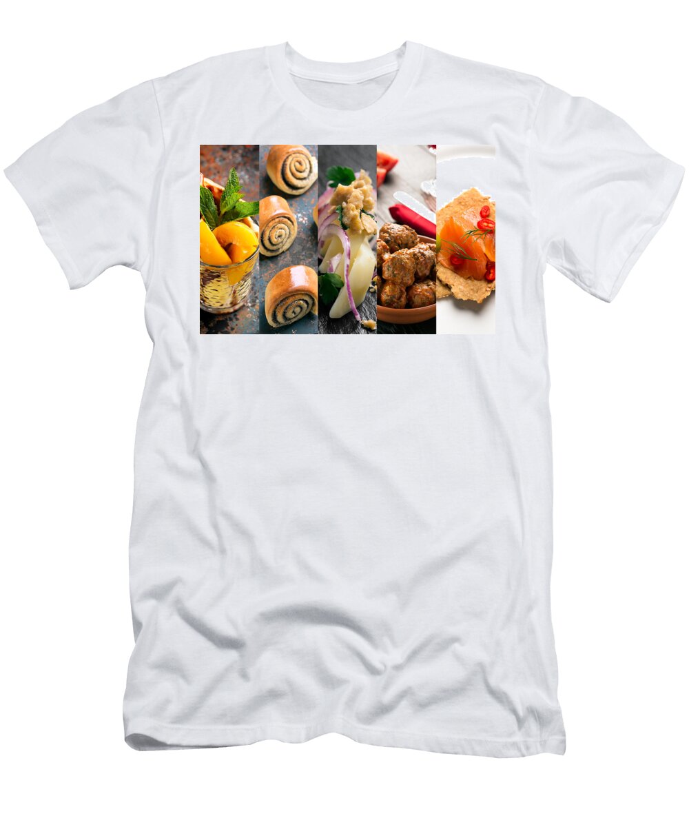 Natural Colorful Food Photo Collage Vadim Goodwill T-Shirt