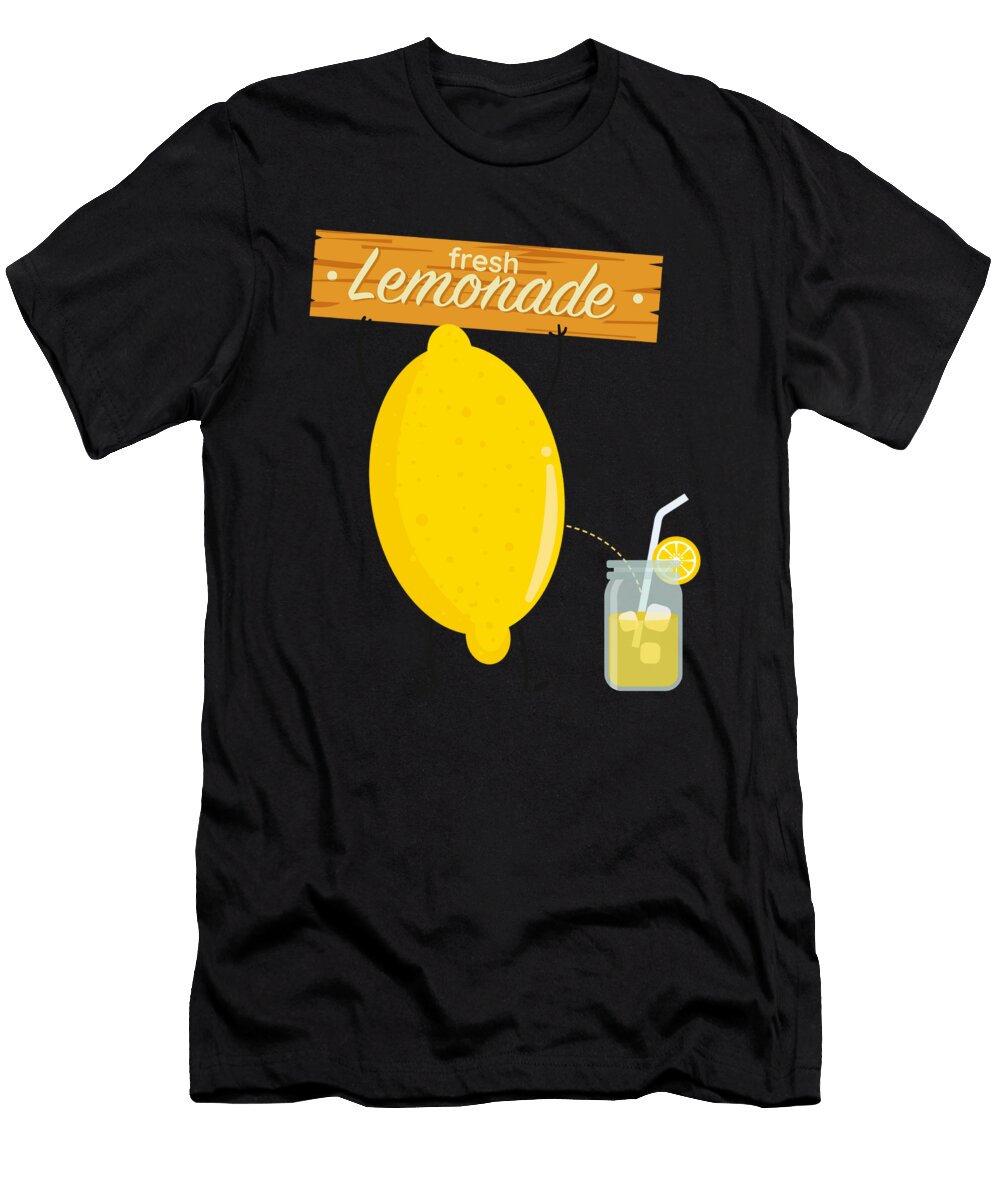 Naughty Lemon Making Lemonade Drink Humor Noirty Designs T-Shirt