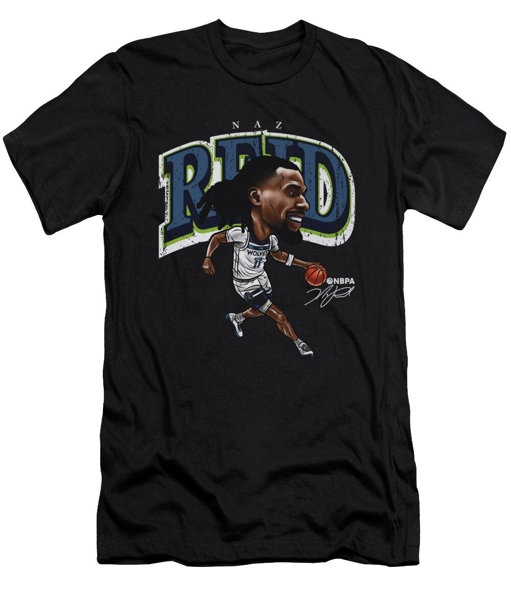 Naz Reid Minnesota Cartoon Ihsan Sirin T-Shirt