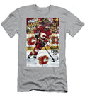 Nazem Kadri Graffiti Poster Hockey Player NHL Sampadart Gallery T-Shirt