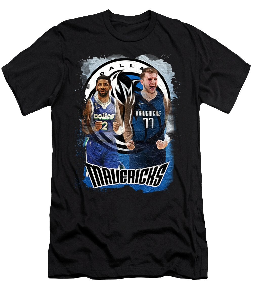 NBA Dallas Mavericks Artwork Sports Basics T-Shirt