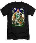 NBA Milwaukee Bucks Artwork Sports Basics T-Shirt