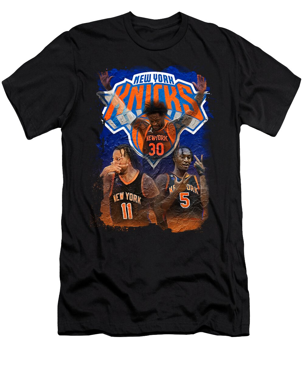 NBA New York Knicks Artwork Sports Basics T-Shirt