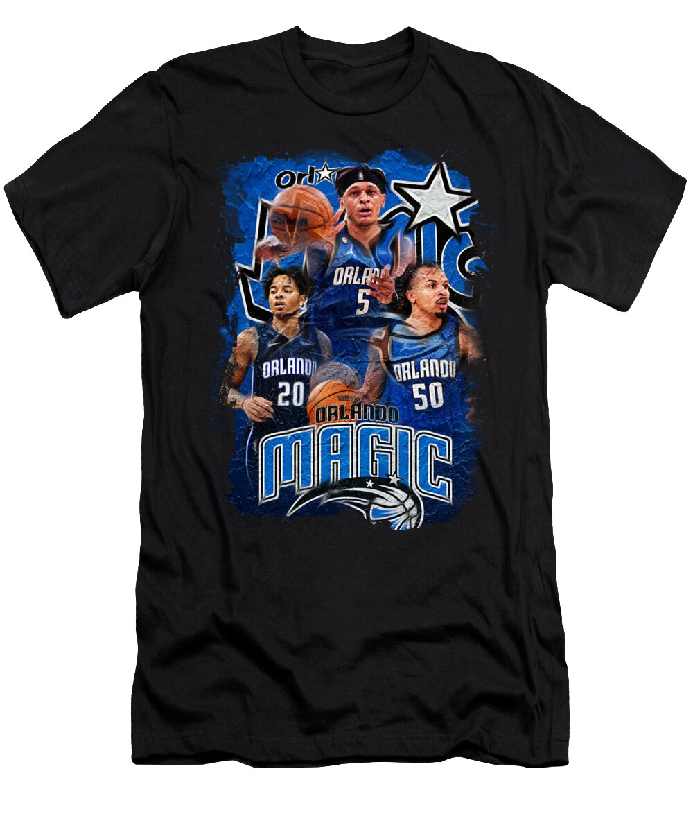 NBA Orlando Magic Artwork Sports Basics T-Shirt