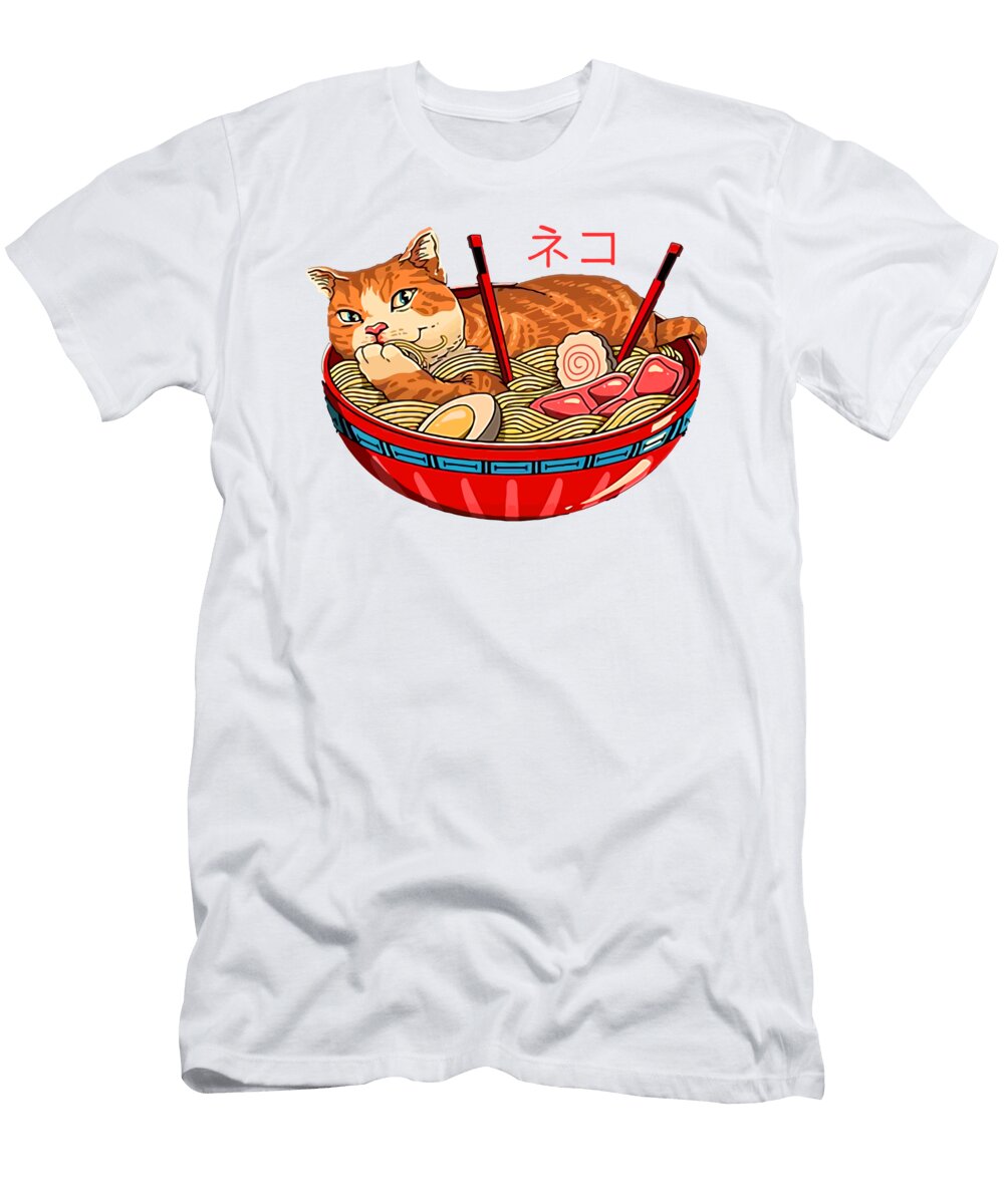 Neko Ramen David Hardaway T-Shirt