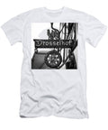 Neon Drosselhof Sign B W Teresa Mucha T-Shirt