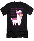 Never Underestimate a Guy with Alpaca Tenshirt T-Shirt