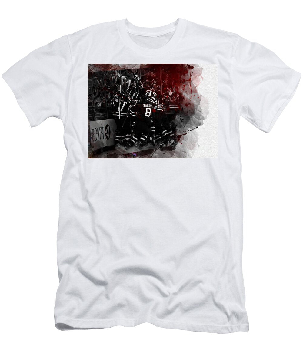 New Jersey Devils Hockey Club New Jersey USA NHL Team Hockey Stadium Match Armand Hermann T-Shirt