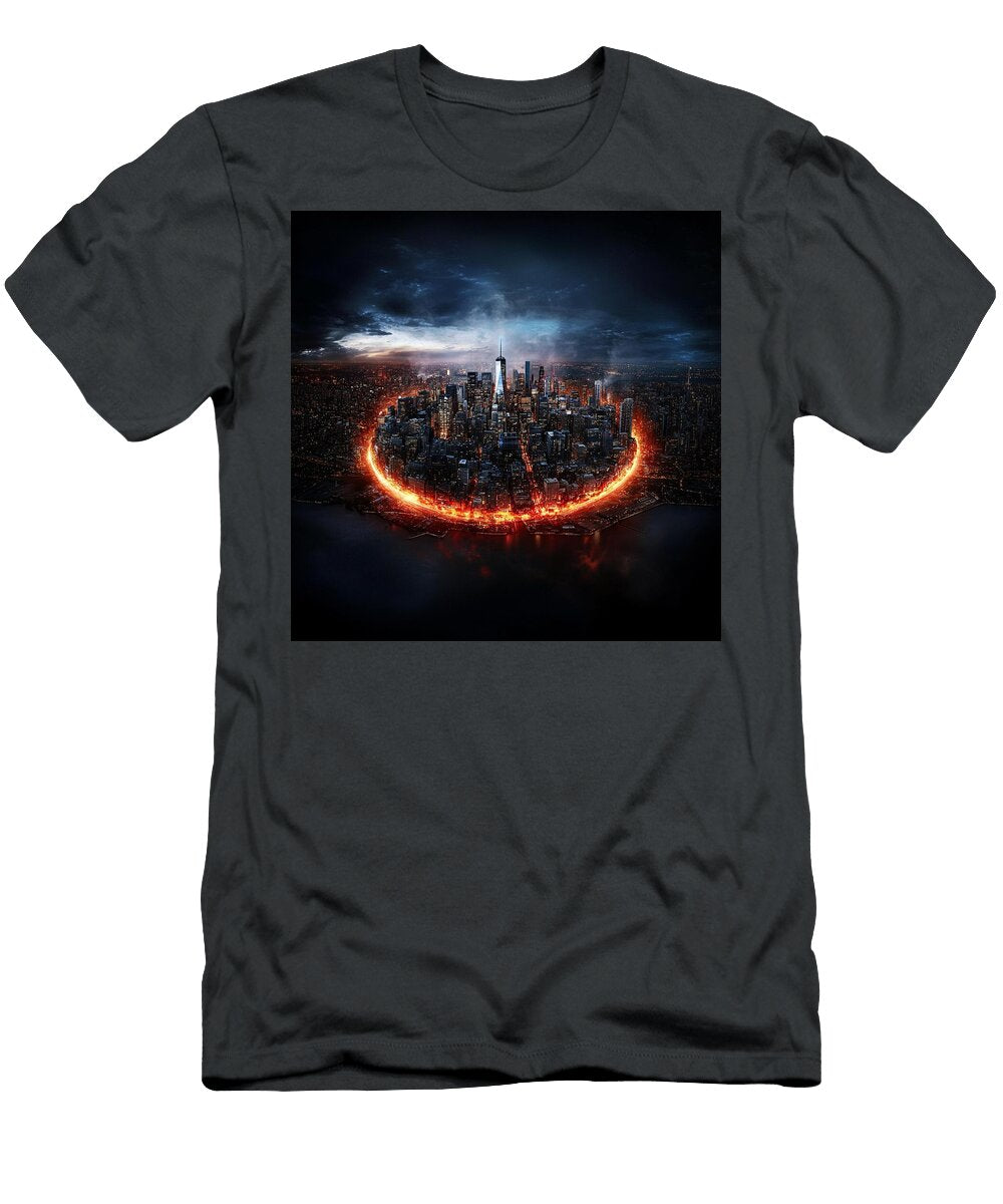 New Jersey Hockey Skyline Max Freeman T-Shirt