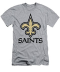 New Orleans Saints on an Abraded Steel Texture Movie Poster Prints T-Shirt