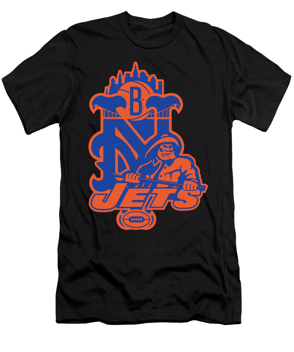 New York Jets Yankees Islanders Huyen Vu T-Shirt