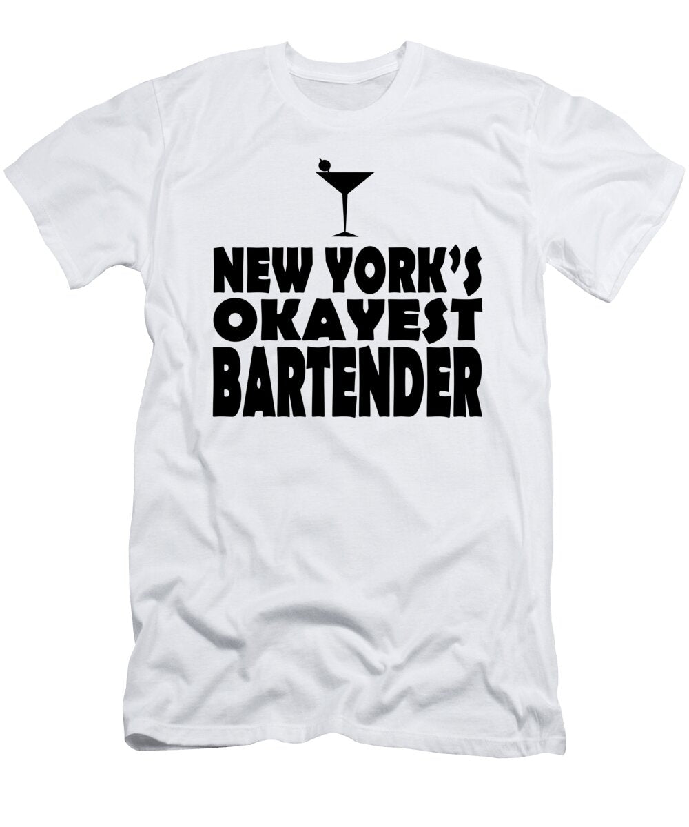 New Yorks Okayest Bartender Jacob Zelazny T-Shirt