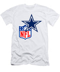 NFL and Dallas Cowboys Logos Milar Style T-Shirt