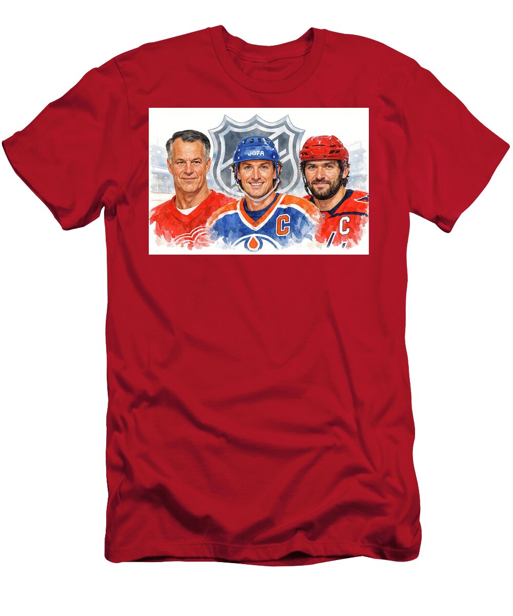 NHL All Time Scorers All Sports T-Shirt