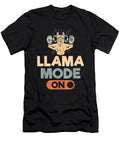 Nice Llama Mode on Alpaca Llama Cute Fans Ezone Prints T-Shirt