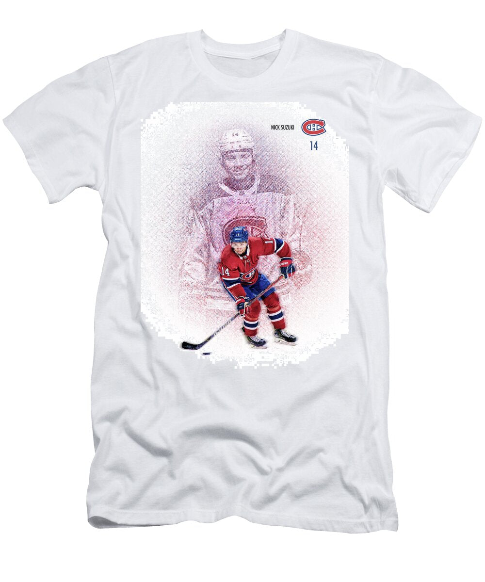 Nick Suzuki Montreal Canadiens Tolerance Ent T-Shirt