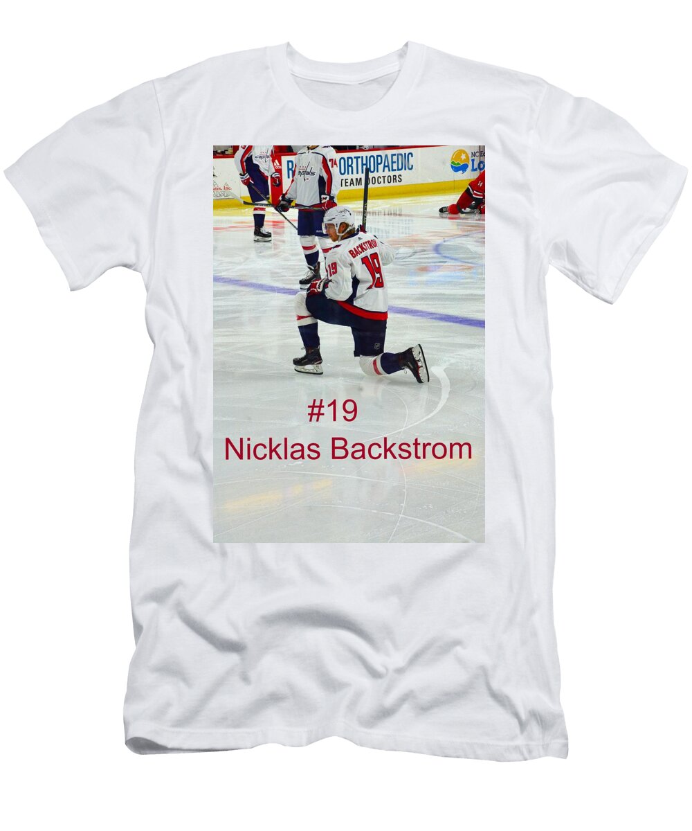 Nicklas Backstrom 19 Lisa Wooten T-Shirt