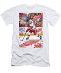 Nicklas Lidstrom Detroit Red Wings Graffiti Poster Hockey Player NHL Sampadart Gallery T-Shirt