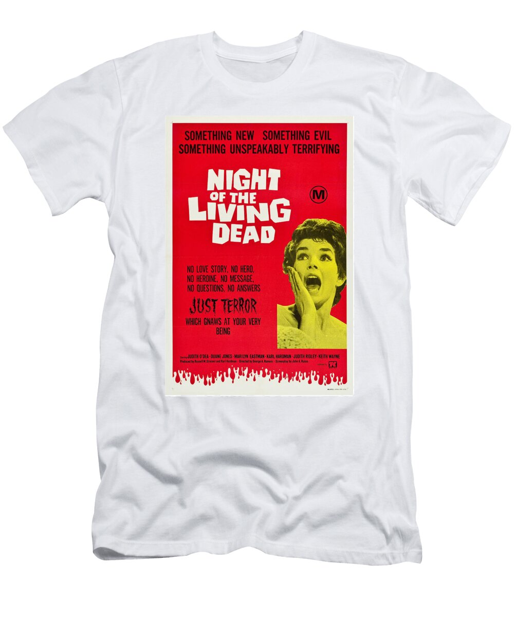 Night of the Living Dead 1968 Original Movie Poster T-Shirt