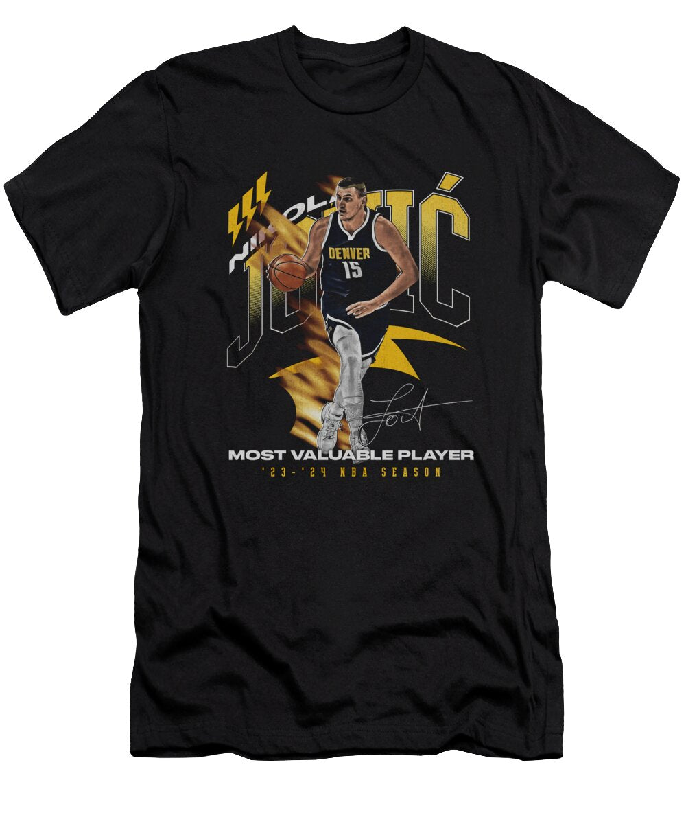 Nikola Jokic Denver 2024 NBA Mvp Award Ihsan Sirin T-Shirt